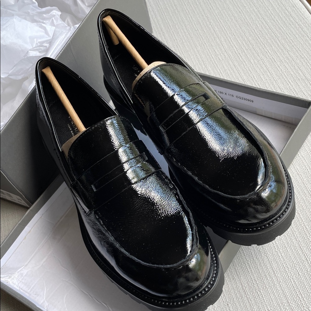 Vagabond Kenova Loafers - Black, Patent Leather EU 39